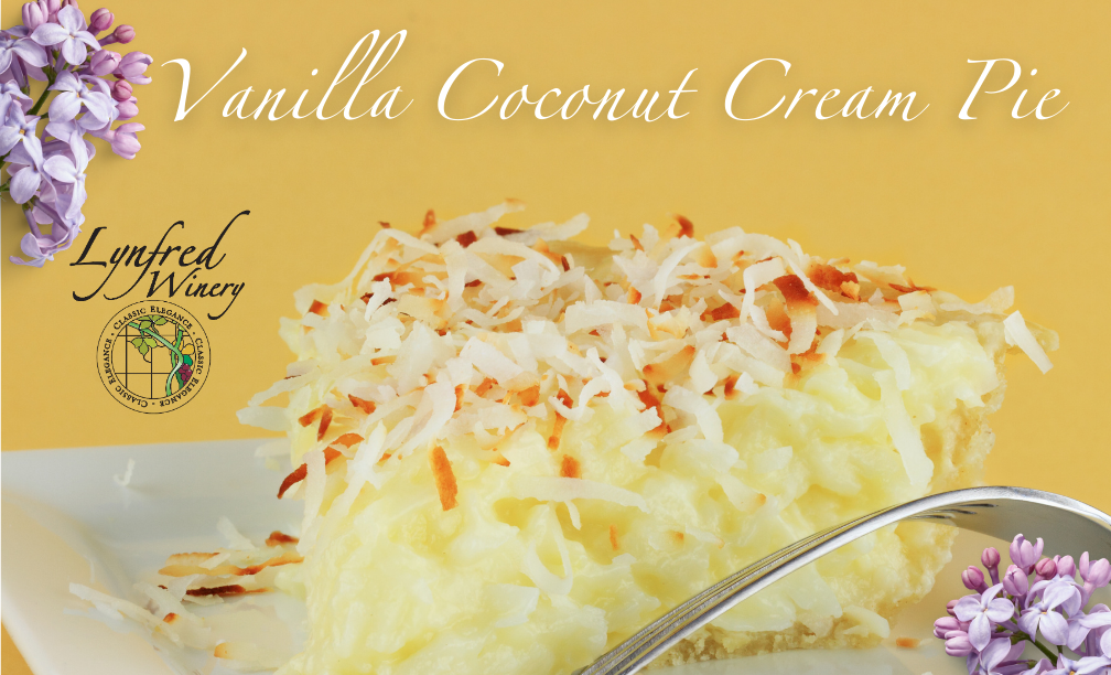 Vanilla Coconut Cream Pie