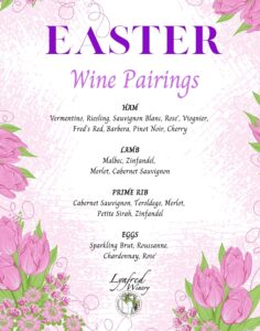 Easter Wine Pairings 
