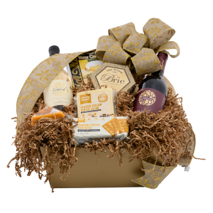 wine cheese basket