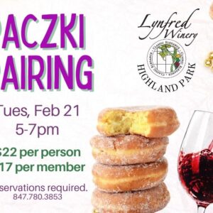 Our Paczki Pairing is back once again! Come enjoy a Raspberry Paczki from Central Continental Bakery with our curated flight for the occasion: - Sparkling Brut