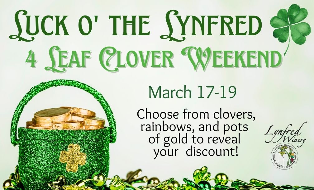 Luck of Lynfred Choose from clovers and coins to discover your discount!
