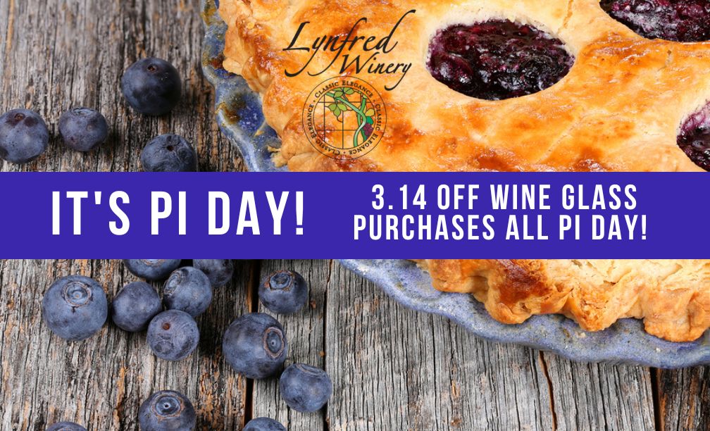 It's Pi Day! SAave $3.14 off a bottle of wine!