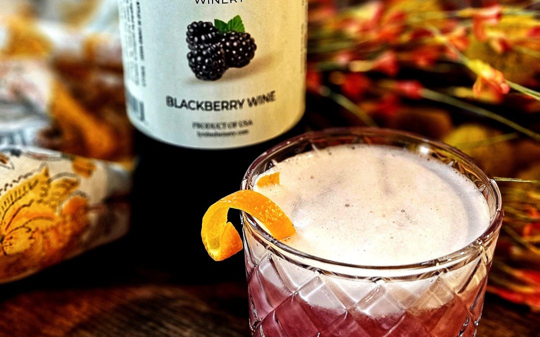 Blackberry Wine Whiskey Sour