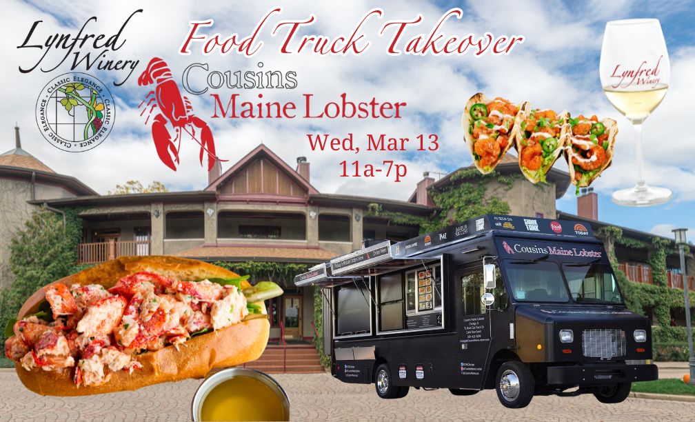 Food Truck Takeover Cousin's Maine Lobster Lynfred Winery