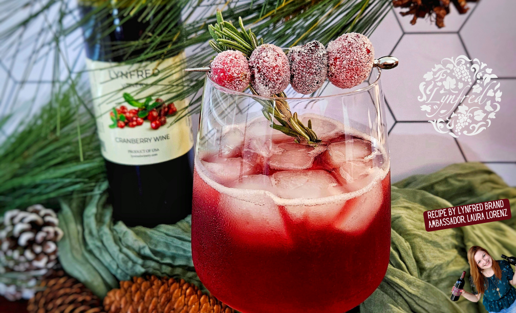 Cranberry Wine Gin Spritz