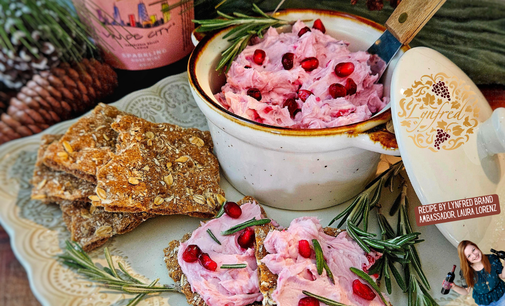 Whipped Cranberry Goat Cheese