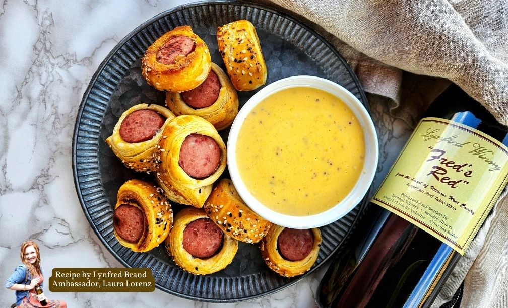 Kielbasa Sausage Bites with Mustard Cheese Sauce