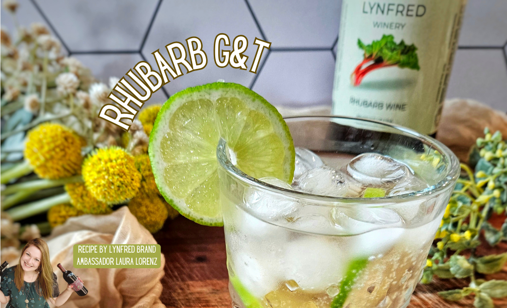 Rhubarb Gin & Tonic