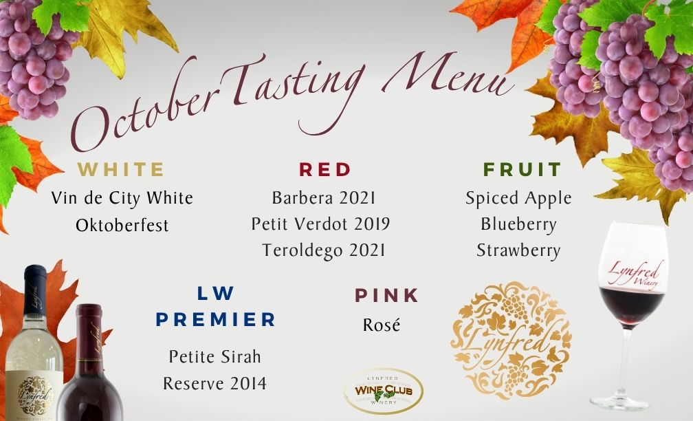 MARCH WINE TASTING MENU