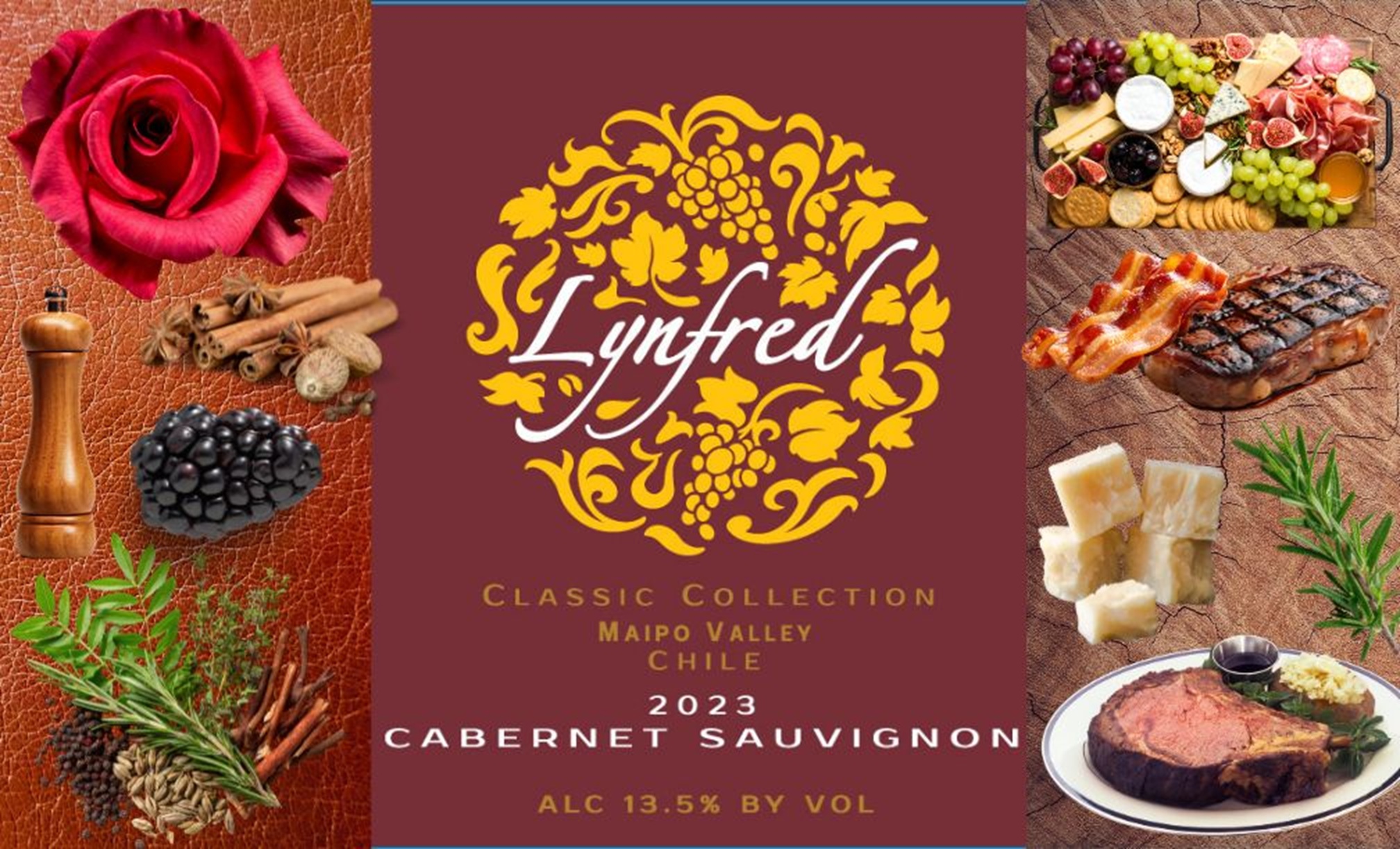 Syrah 2019 Wine Label Flavors Food Pairings