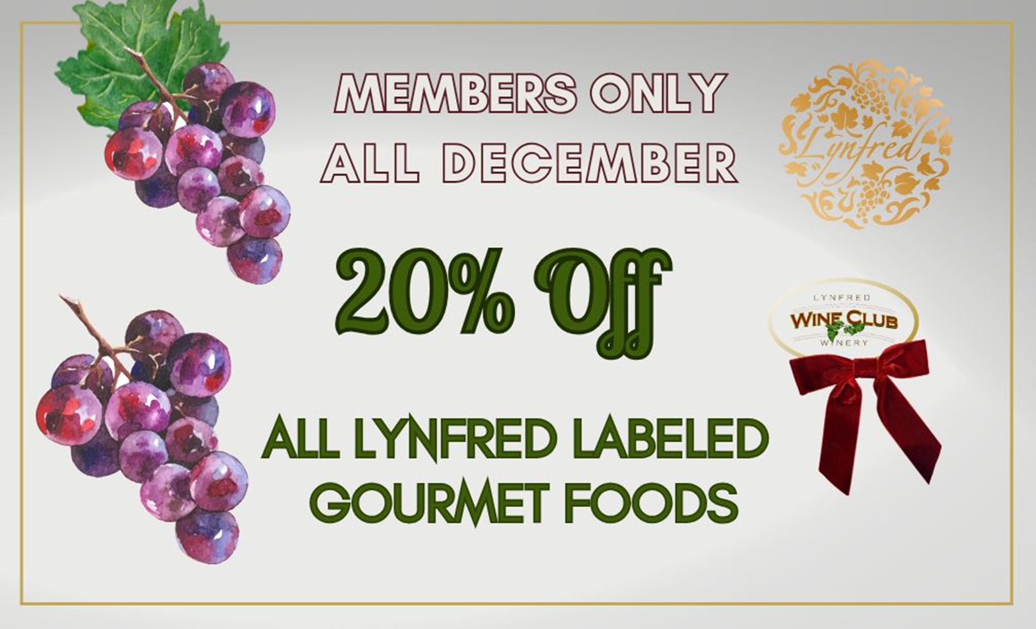 April Gourmet Products take 20% off