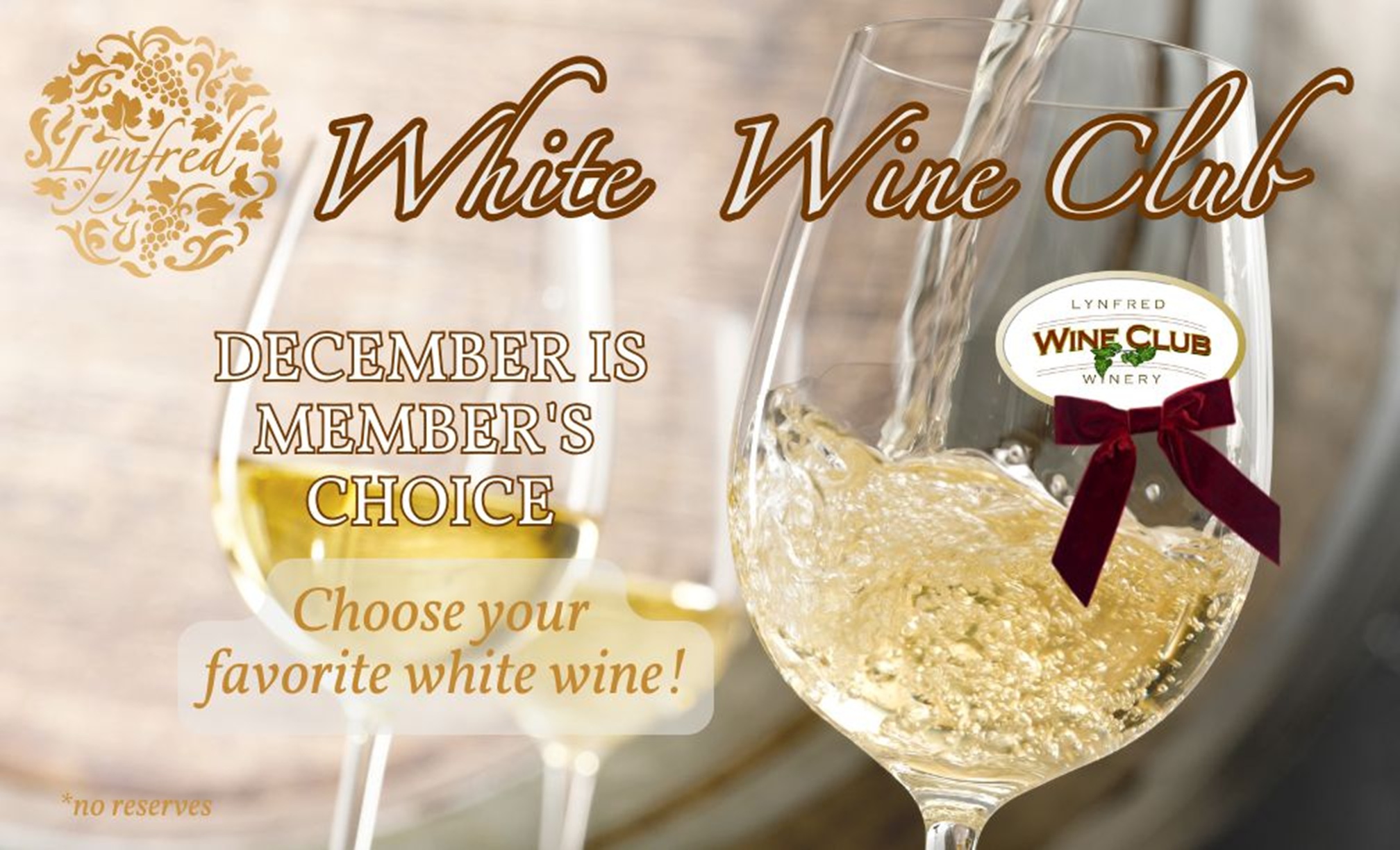April is a White Wine Club Member's Choice