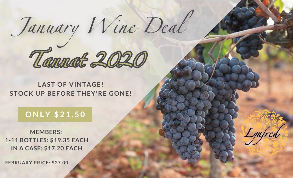 January Wine Deal (2) White sale vintages 2015-2019 just $15 all month long