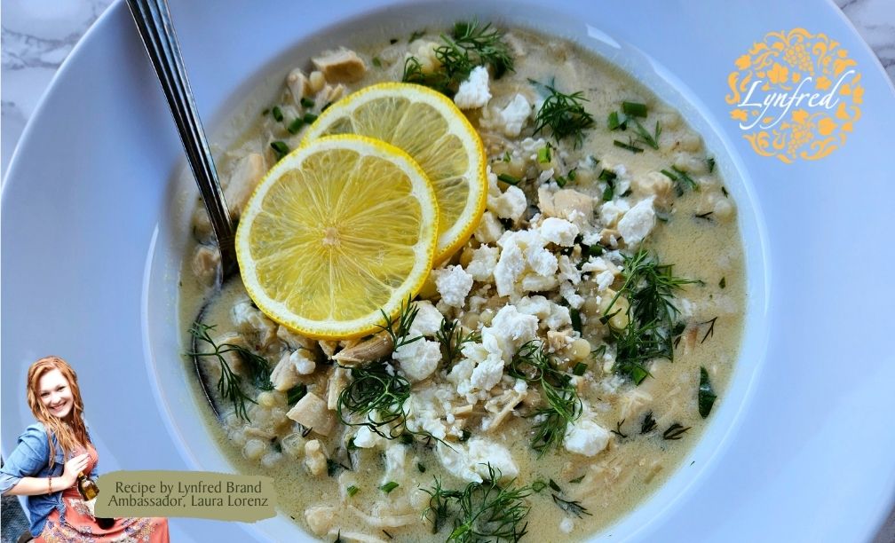 Greek-Style Creamy Lemon and Chicken Soup (Avgolemono)