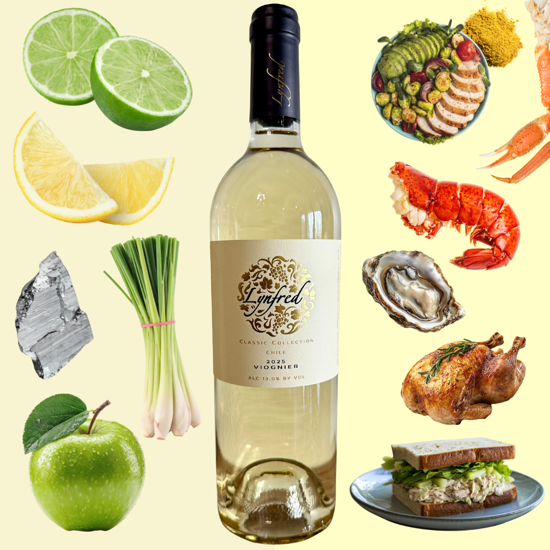 Insta Viognier 2025 Flavors & Foods Syrah 2019 Wine Label Flavors Food Pairings