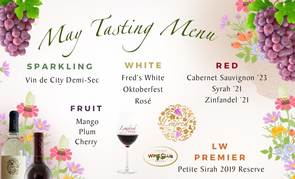 MARCH WINE TASTING MENU