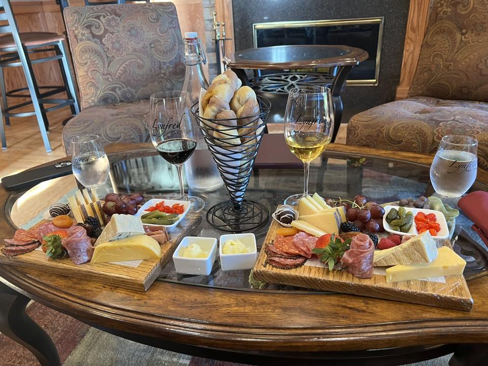 Lynfred bottles founder's room