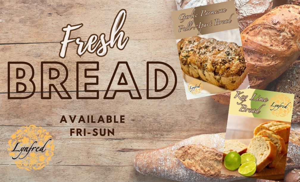 Breads of the Month Cheddar Scallion and Banana Walnut<br />
