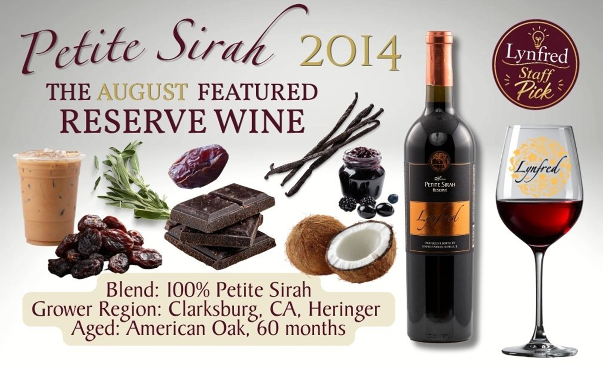 August Featured Reserve Wine