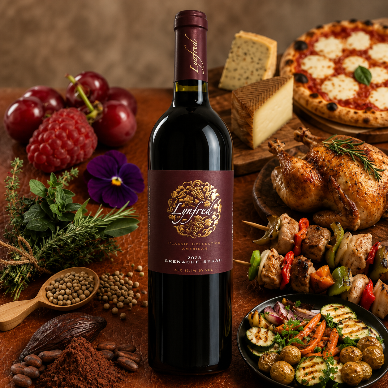 Grenache Syrah Instagram Post Syrah 2019 Wine Label Flavors Food Pairings