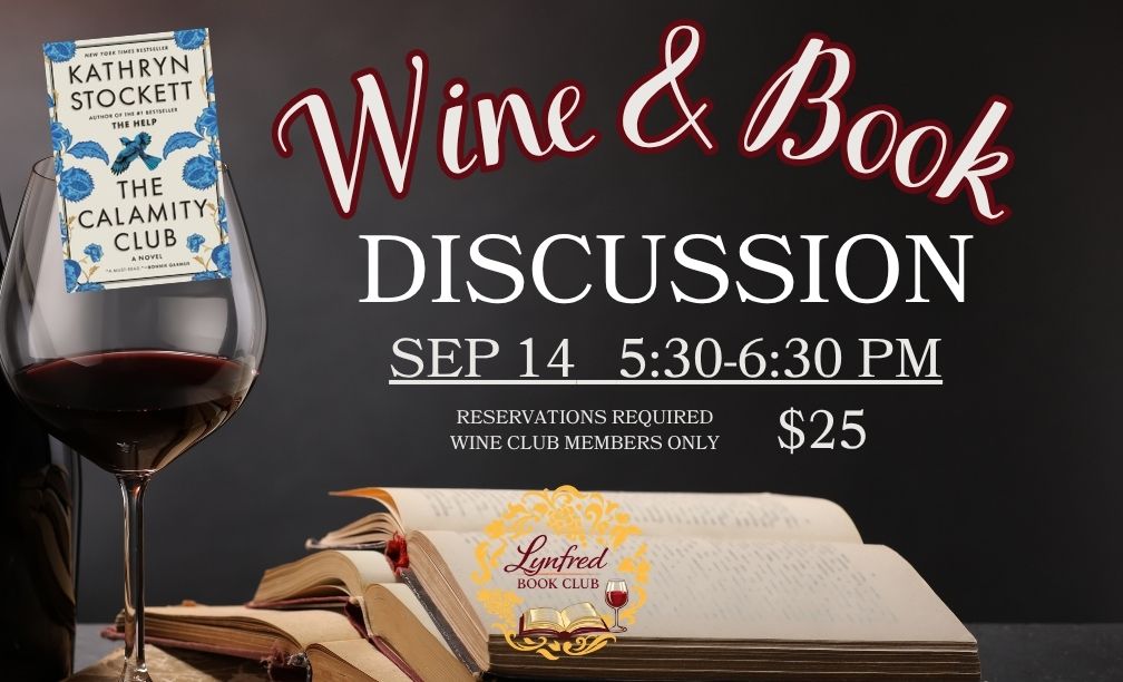 The Calamity Club Wine & Book Pairing